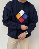 Argyle Pattern Sweatshirt (4757996437582)