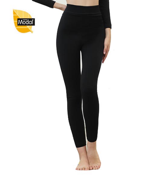 Peach fleece-lined leggings (AU8-12)