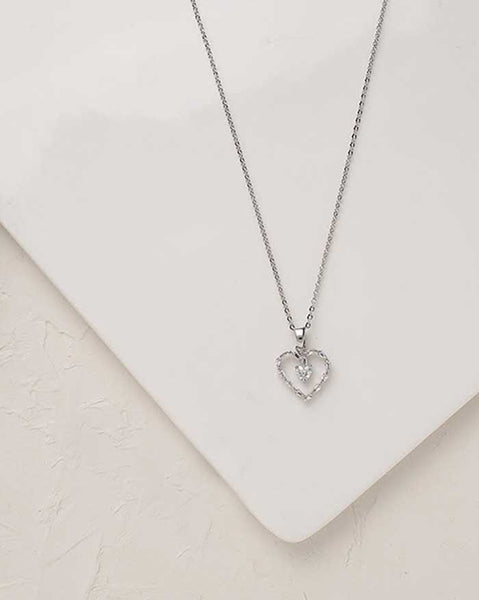 Heart Motive Necklace (6154968694956)