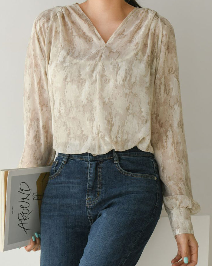 Lost In The City Blouse (4590821408846)