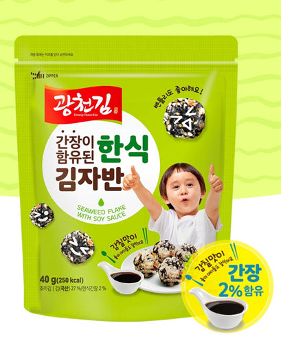 [Kwangcheon] Seaweed Flake With Soy Sauce 80g