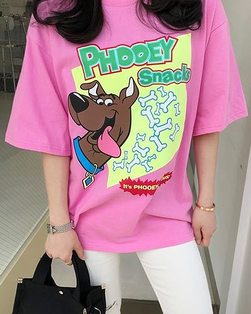 Snack-dog Boxy T-shirt