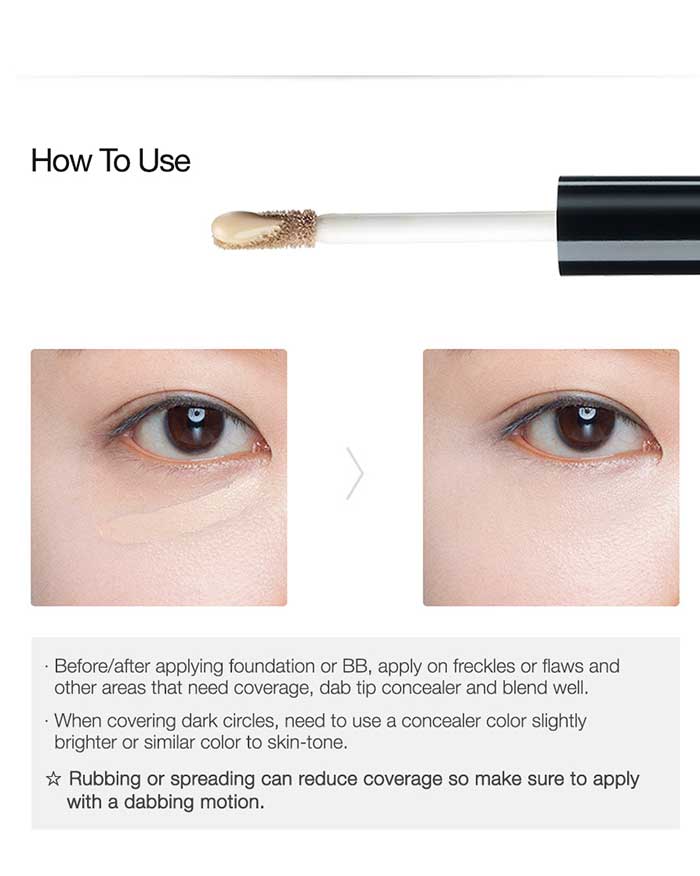 THE SAEM Cover Perfection Tip Concealer (6098067947692)
