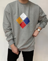 Argyle Pattern Sweatshirt (4757996437582)