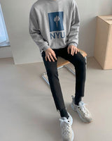 N.Y.U Sweatshirt Top (4796687712334)