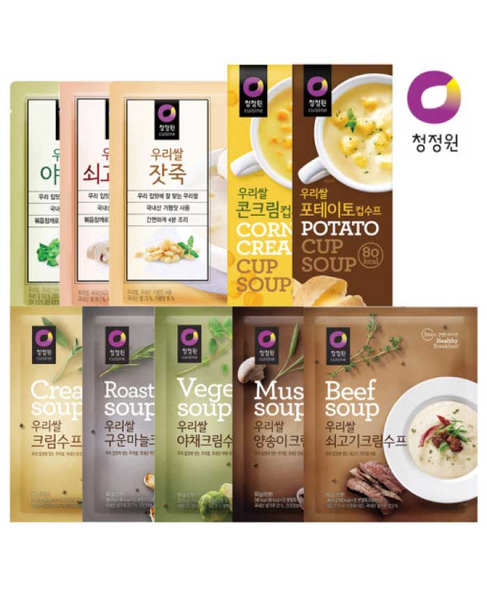 Chung Jung-won cuisine Instant Soup & Porridge