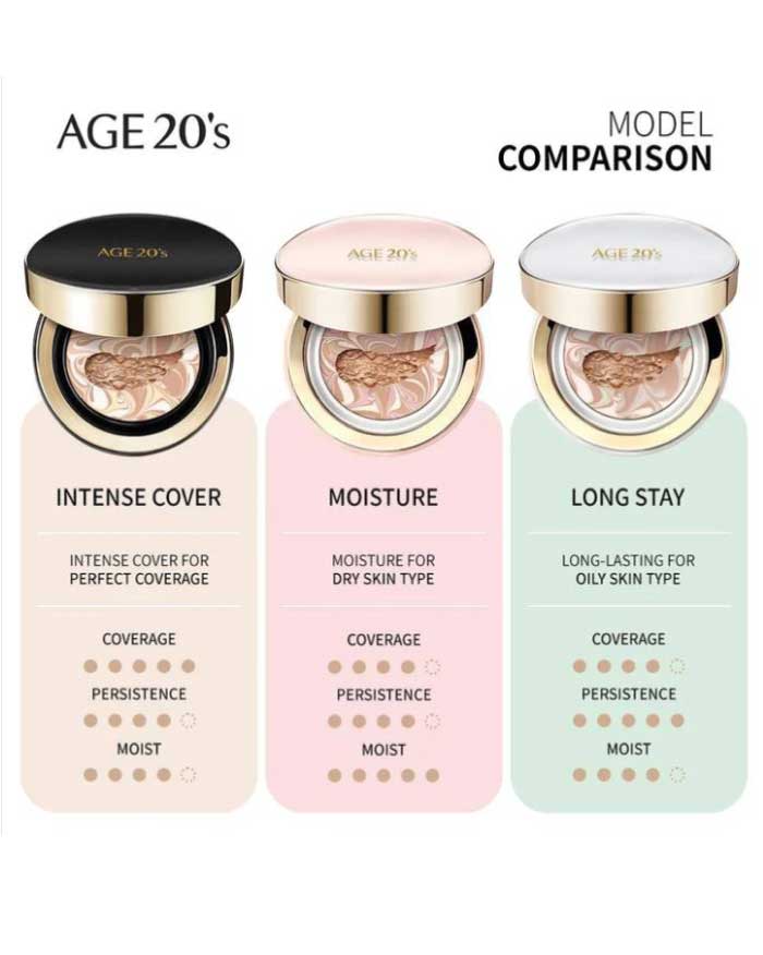 SPECIAL SALE💖 [AGE20'S] Signature essence pact intense cover #13/#21/#23