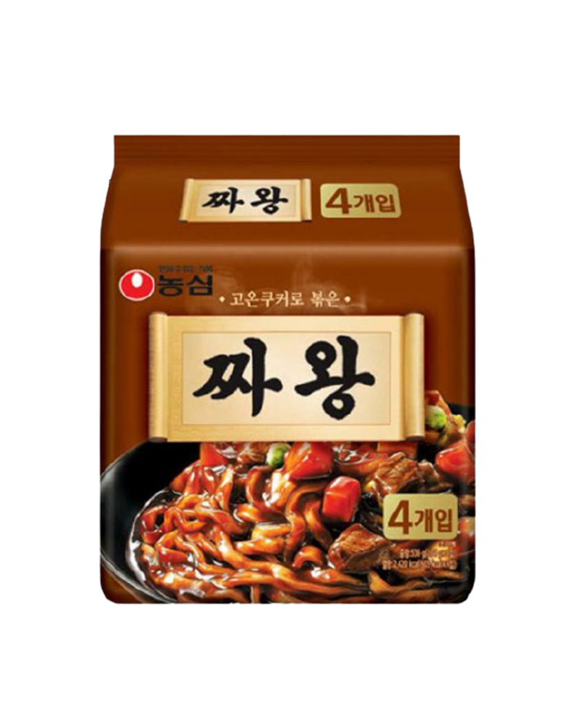 [NONGSHIM] JJAWANG 4pcs (Black Bean Sauce Noodle)