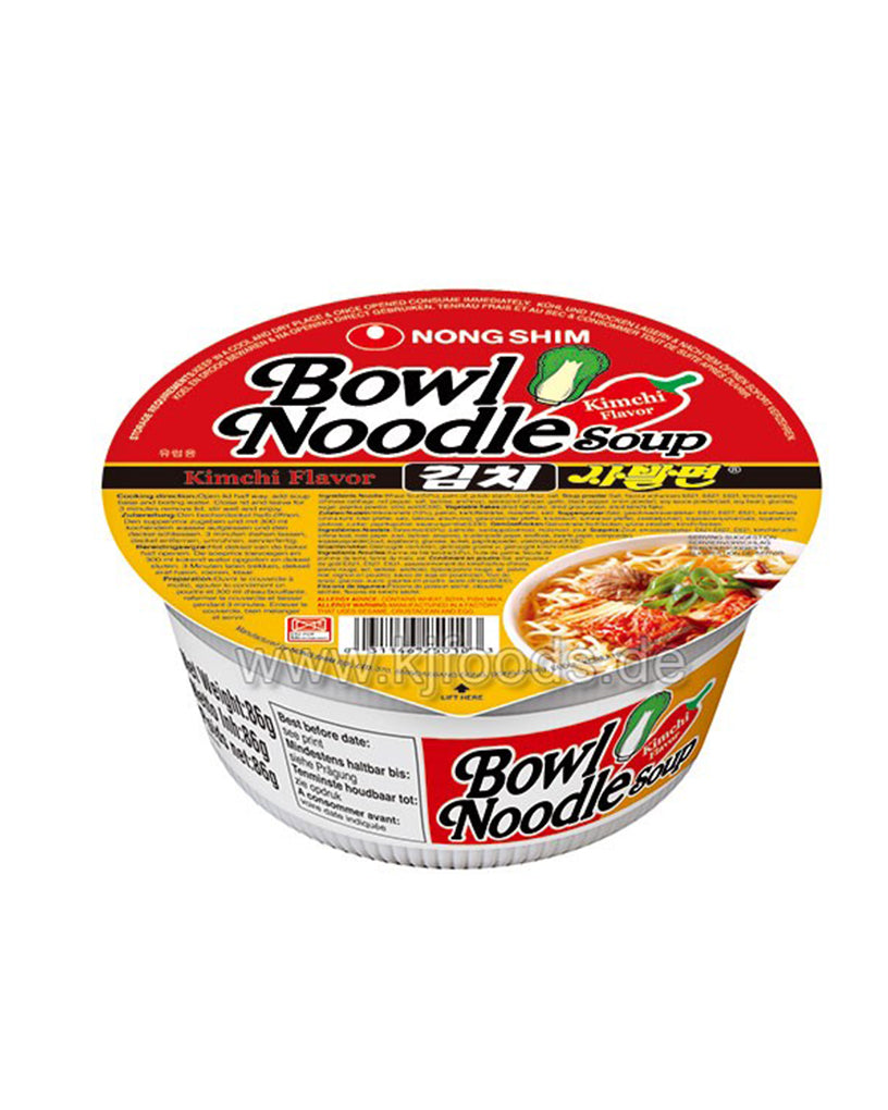 [Nongshim] Kimchi Flavour Bowl Noodle Soup ramen 86g