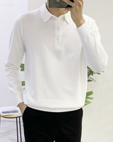 Knit Collar T-shirt