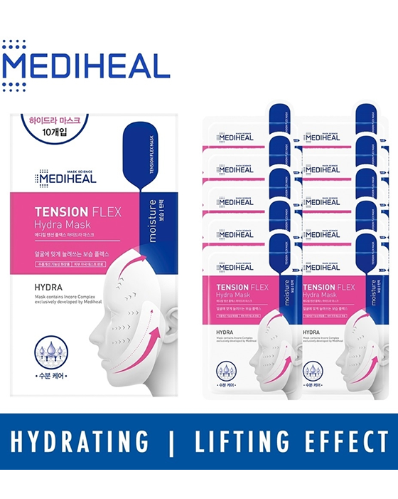 Mediheal Tension Flex Hydra Face Sheet Pack 10 Sheets (6687207653548)