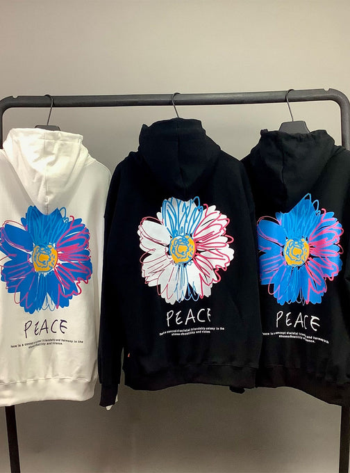 Peace Flower Hoodie