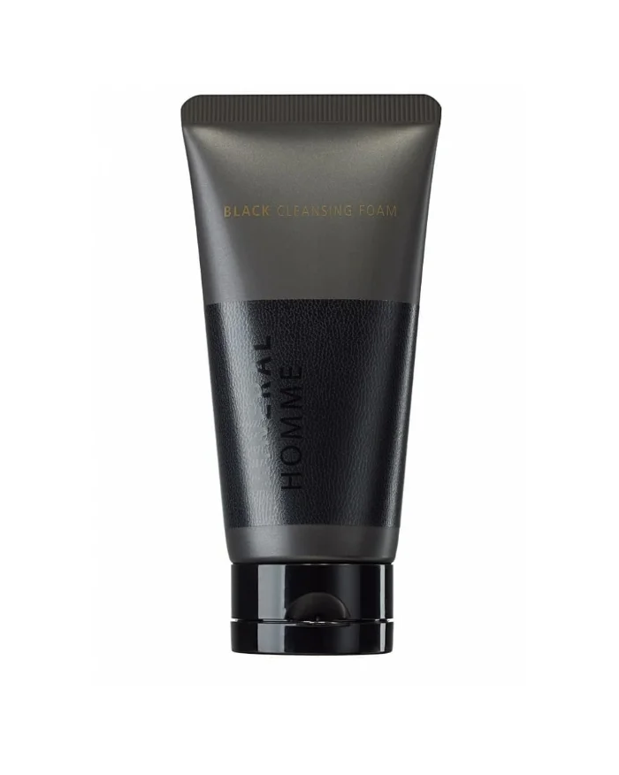 THE SAEM Mineral Homme Black Cleansing Foam (4765582360654)