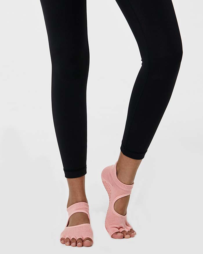 Core Power Toe Socks (Half Toe) – Pale Pink (6074171719852)