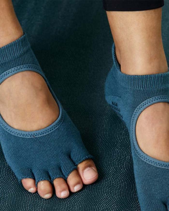 Core Power Toe Socks (Half Toe) – Forest Green (6074104316076)