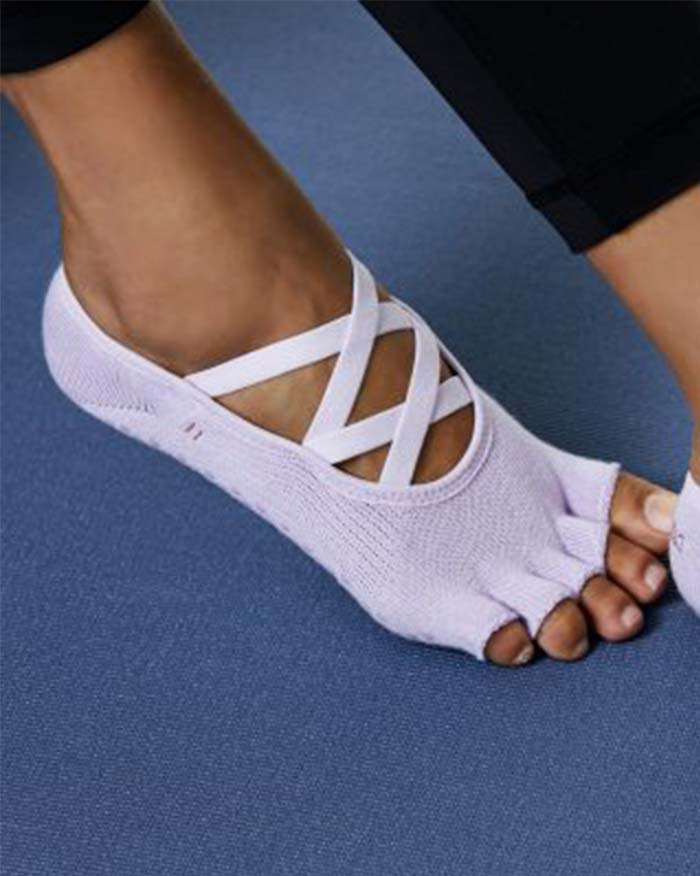 Ballerina Toe Socks (Half Toe) – Lilac (6073003147436)