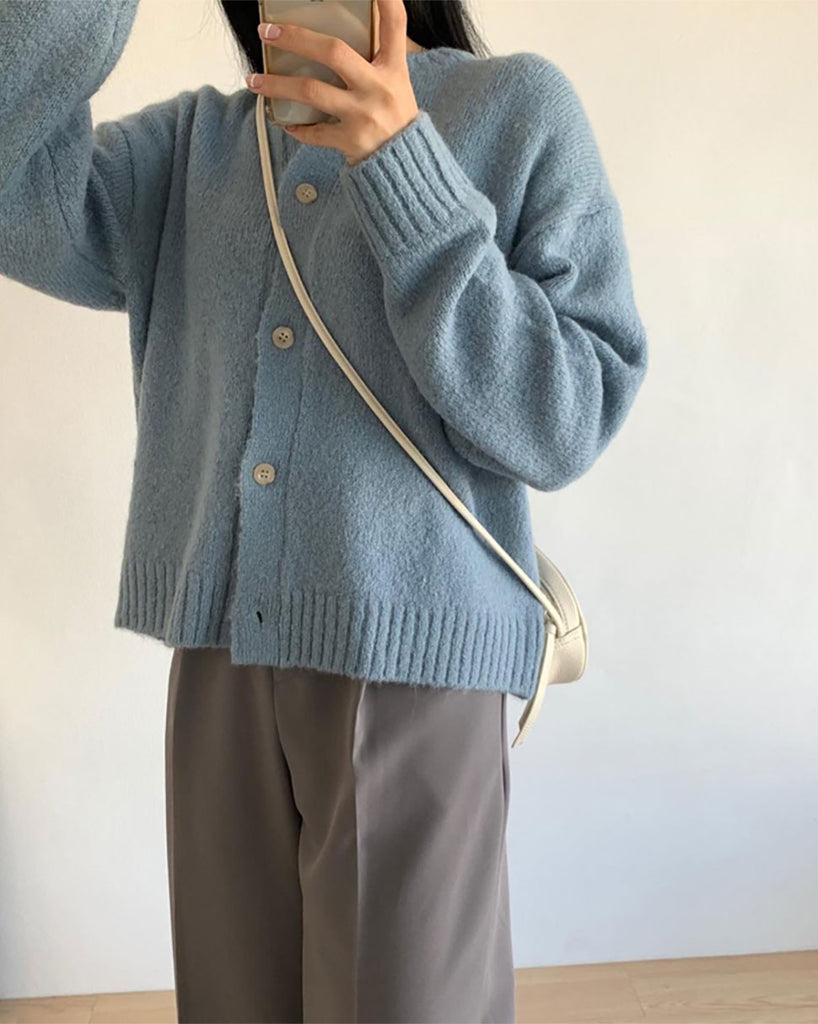 Online Only😍Alpaca teddy knit cardigan 4 colour – https://kanzi.com.au