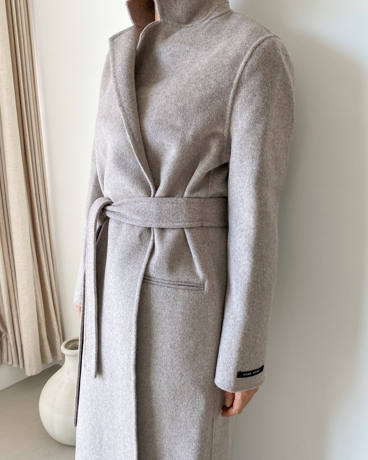 Premium Wool 90% 🎀<br>Melange Handmade Coat
