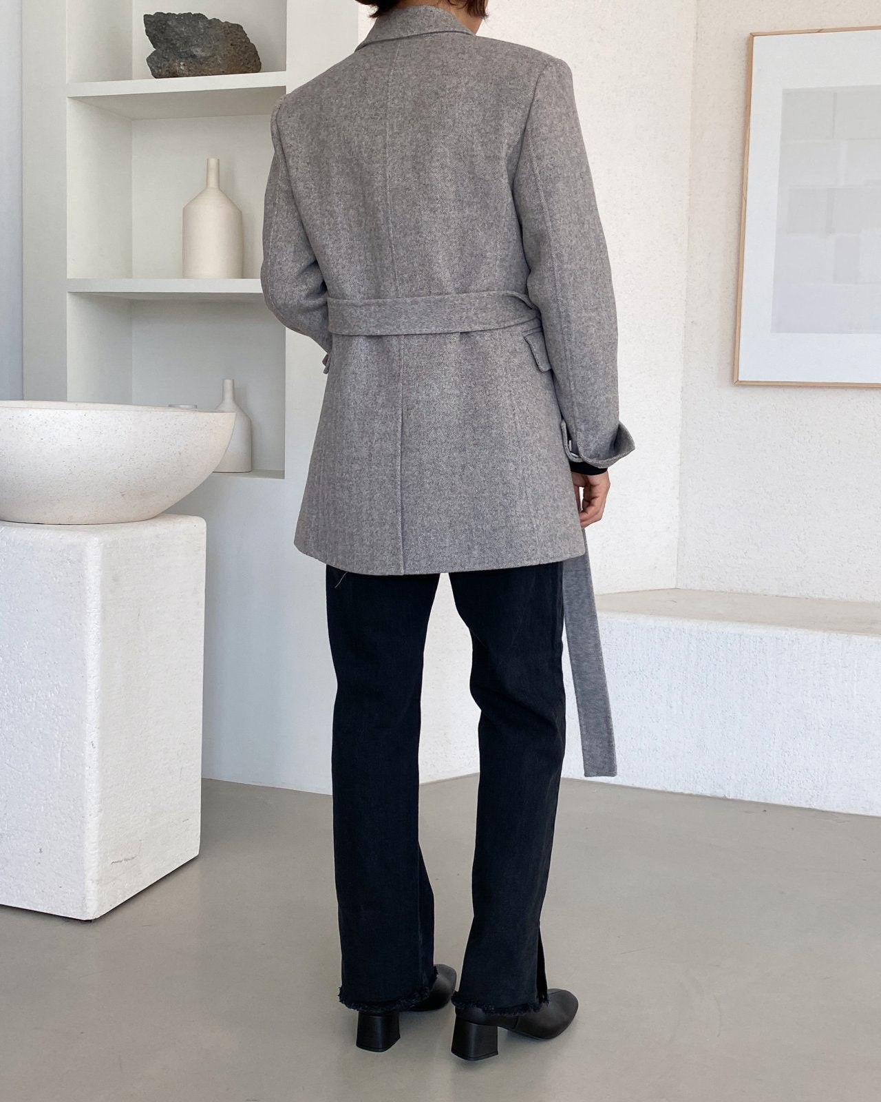 Premium Wool 90% 🎀<br>Sand Handmade Jacket