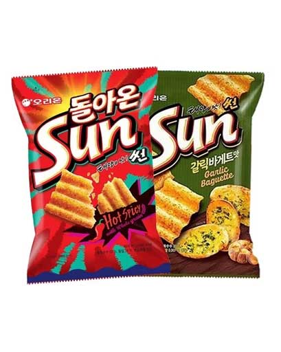 Orion Sun Chip Two flavors 135g K-snack