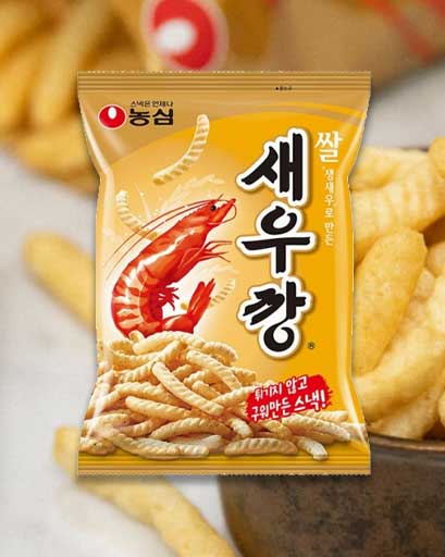 Nongshim Rice Shrimp snacks 80g