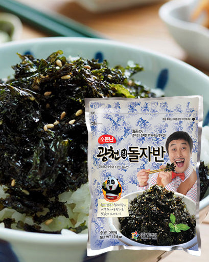 Roasted Seaweed Seasoned Laver 500g